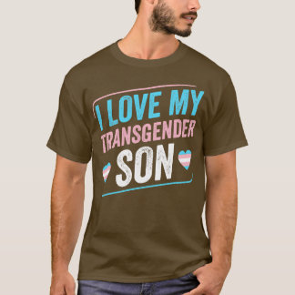 Camiseta Amo a mi hijo transexual transexual transgénero