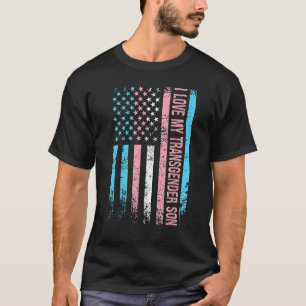 Camiseta Amo A Mi Hijo Transgénero Trans Lgbtq