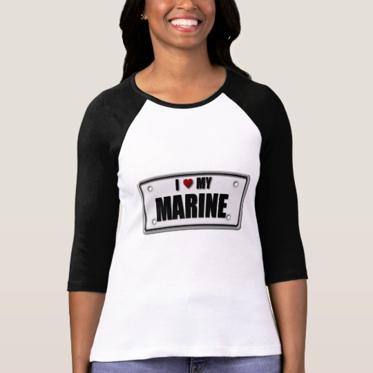 Camiseta Amo a mi infante de marina