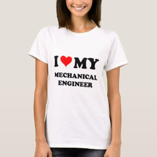 Camiseta Amo a mi ingeniero industrial