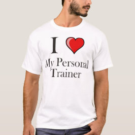 Camiseta Amo a mi instructor personal