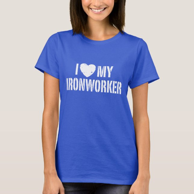 Camiseta Amo A Mi Irontrabajador (Anverso)