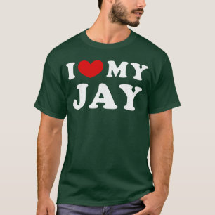 Camiseta Amo a mi Jay amo a mi Jay chico