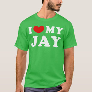 Camiseta Amo a mi Jay amo a mi Jay chico