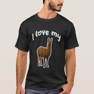Camiseta Amo a mi llama