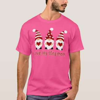 Camiseta Amo a mi madrastra con gnomos del amor chico