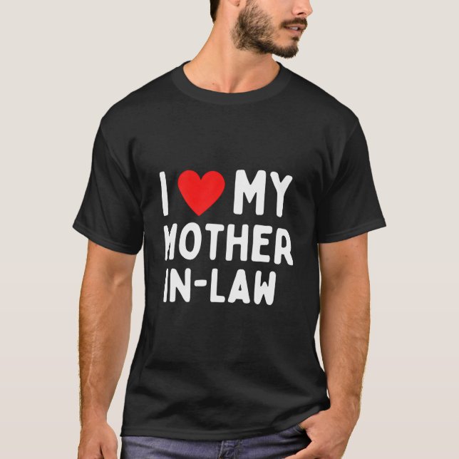 Camiseta Amo A Mi Madre En El Derecho (Anverso)