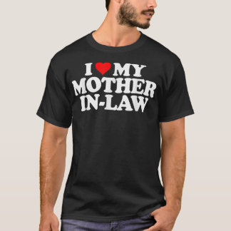 Camiseta Amo a mi madre en la ley    THeart Divertido regal