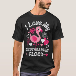 Camiseta Amo a mi maestro de jardín de infancia Flock Flami