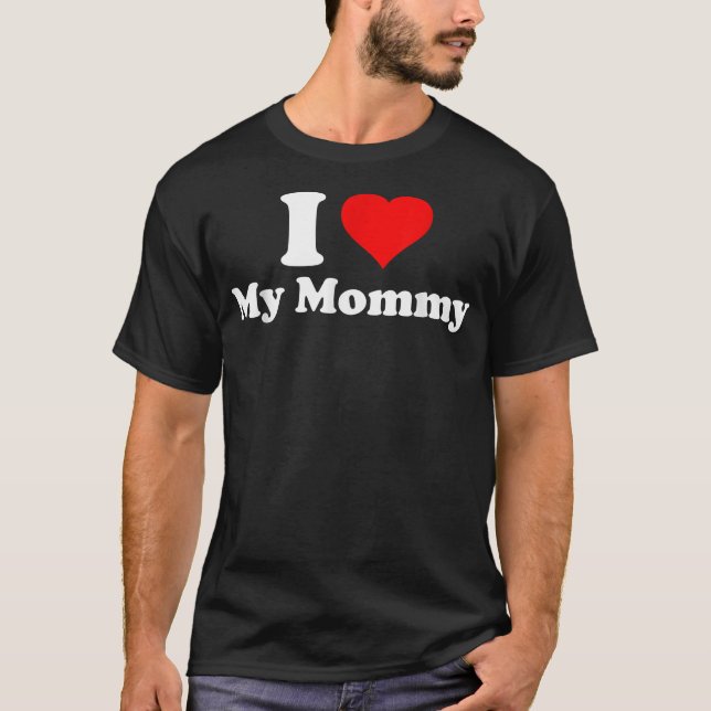Camiseta Amo a mi mamá  (Anverso)