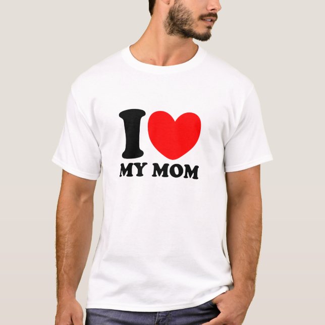 Camiseta Amo a mi mamá (Anverso)