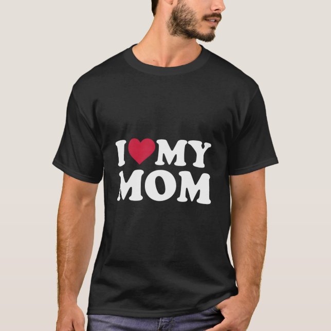 Camiseta Amo a mi mamá (Anverso)