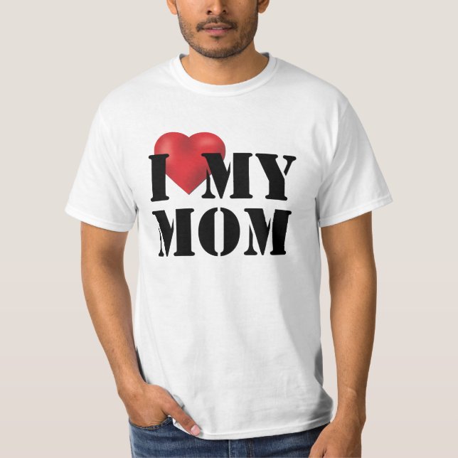 Camiseta Amo A Mi Mamá (Anverso)