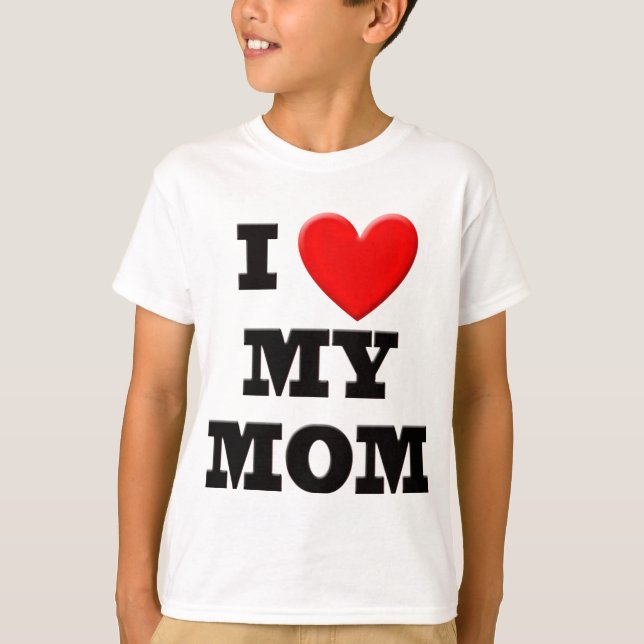Camiseta Amo A Mi Mamá (Anverso)