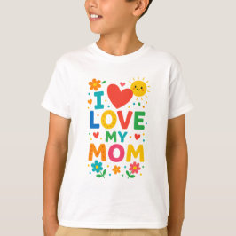 Camiseta Amo a mi mamá