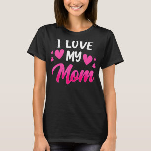 Camiseta Amo a mi mamá diciendo que mi madre es la madre de