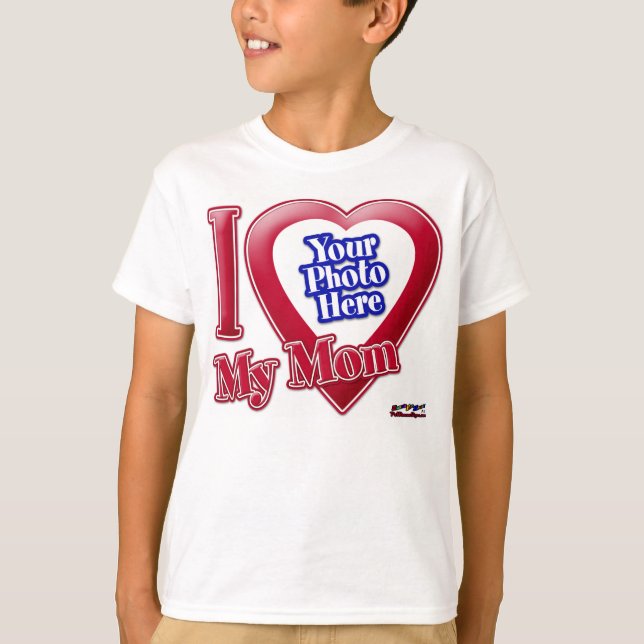 Camiseta Amo a mi mamá - foto (Anverso)