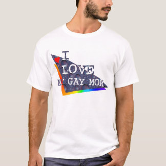 Camiseta Amo a mi mamá gay