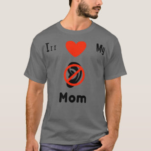 Camiseta Amo a mi mamá sorda Apoyo al Rótulo ASL Sorda 3