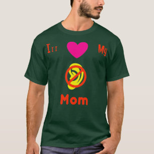 Camiseta Amo a mi mamá sorda Apoyo al Rótulo ASL Sorda 6