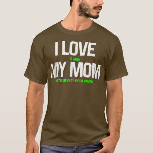 Camiseta Amo a mi mamá T Funny padre del juego de video sar