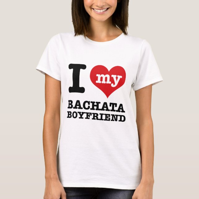 Camiseta Amo a mi marido de Bachata (Anverso)