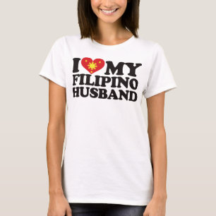 Camiseta Amo a mi marido filipino