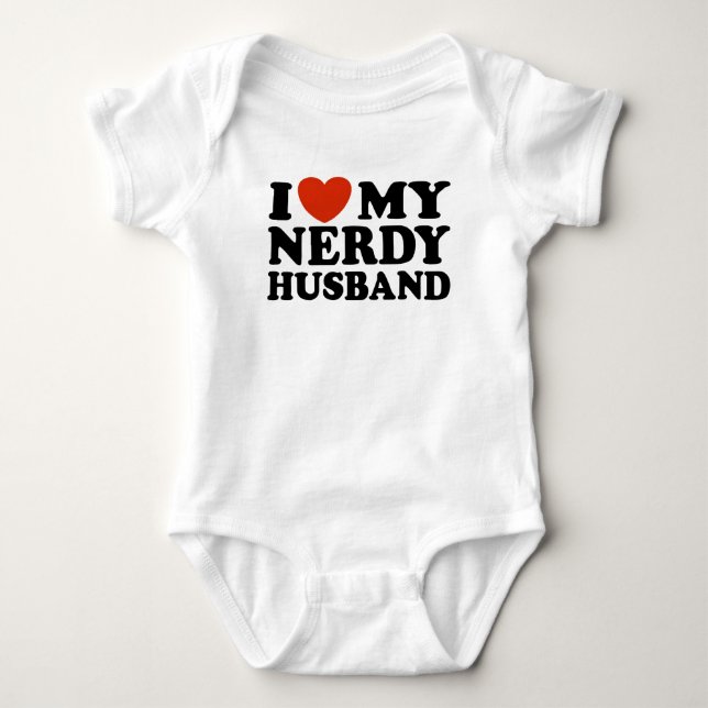 Camiseta Amo A Mi Marido Nerdy (Anverso)