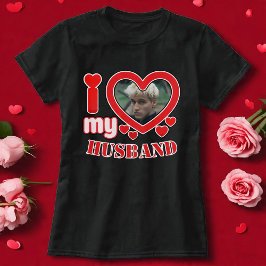 Camiseta Amo a mi marido personalizado