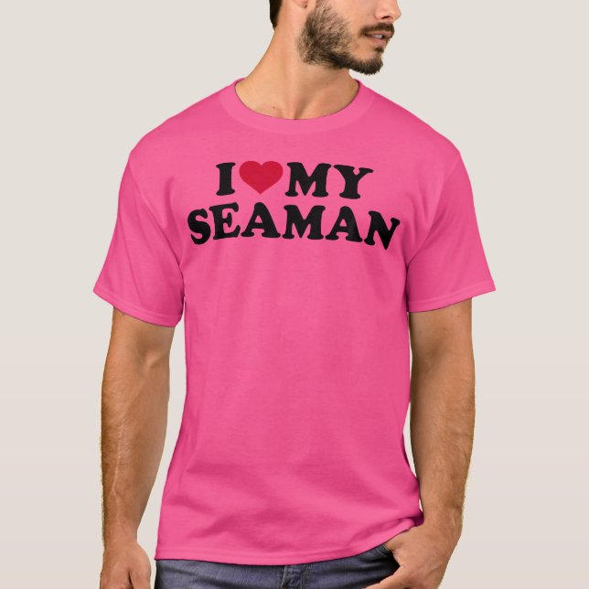 Camiseta Amo a mi marinero (Anverso)