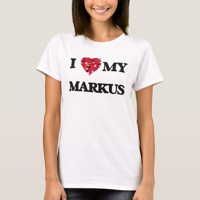 Camiseta Amo a mi Markus (Anverso)