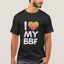 Camiseta Amo a mi mejor amigo