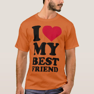 Camiseta Amo a mi mejor amigo