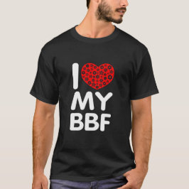 Camiseta Amo a mi mejor amigo