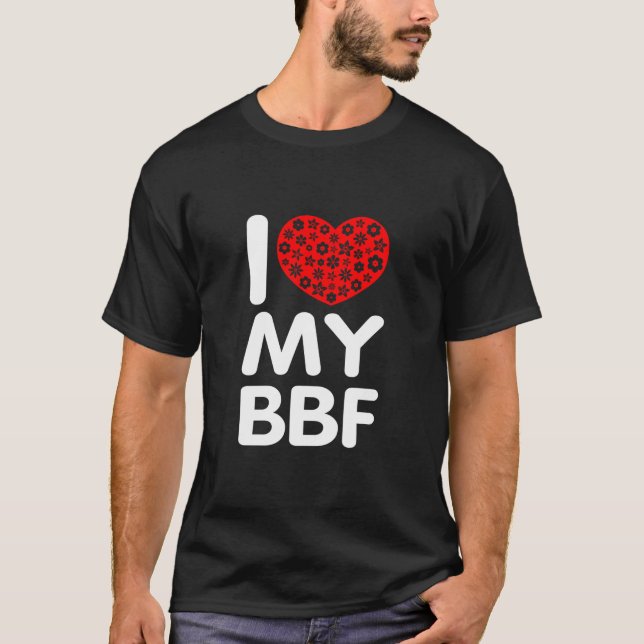 Camiseta Amo a mi mejor amigo (Anverso)