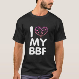 Camiseta Amo a mi mejor amigo