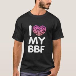 Camiseta Amo a mi mejor amigo