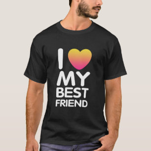 Camiseta Amo A Mi Mejor Amigo