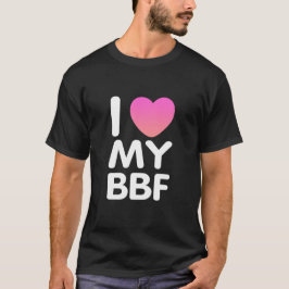 Camiseta Amo a mi mejor amigo