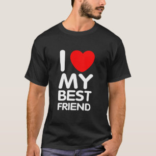 Camiseta Amo A Mi Mejor Amigo