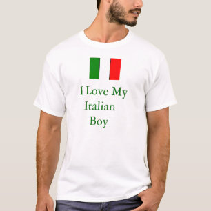 Camiseta Amo a mi muchacho italiano