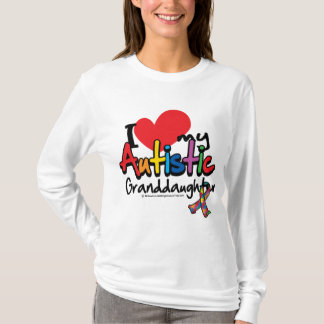 Camiseta Amo a mi nieta autística