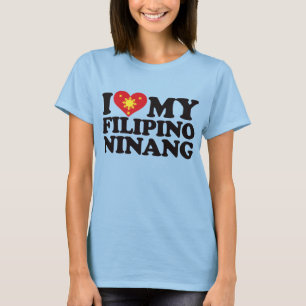 Camiseta Amo a mi Ninang filipino