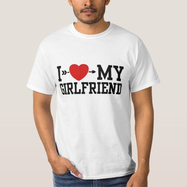 Camiseta Amo A Mi Novia (Anverso)