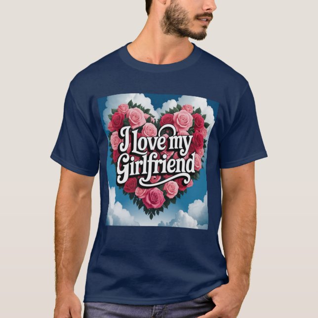 Camiseta Amo A Mi Novia (Anverso)