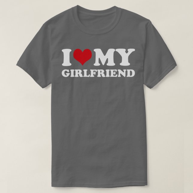 Camiseta Amo A Mi Novia (Diseño del anverso)