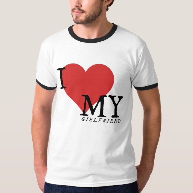 Camiseta Amo A Mi Novia (Anverso)