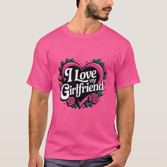 Camiseta Amo A Mi Novia (Anverso)
