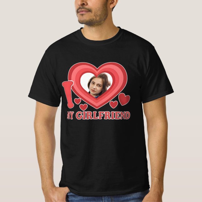 Camiseta Amo a mi novia (Anverso)