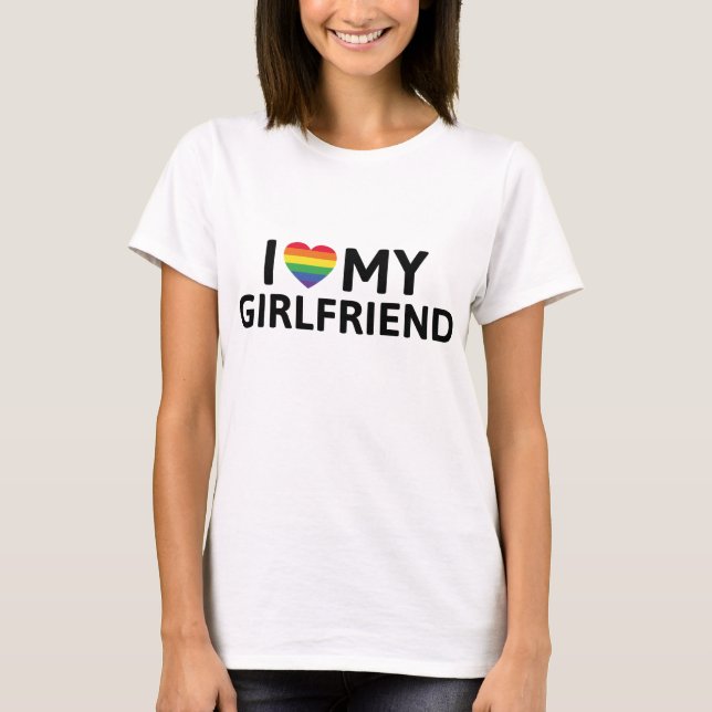 Camiseta Amo A Mi Novia (Anverso)
